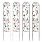 aboxoo 4-Pack Hummingbird Metal Garden Trellis for Climbing Plants - color: Hummingbird, size: 4pcs