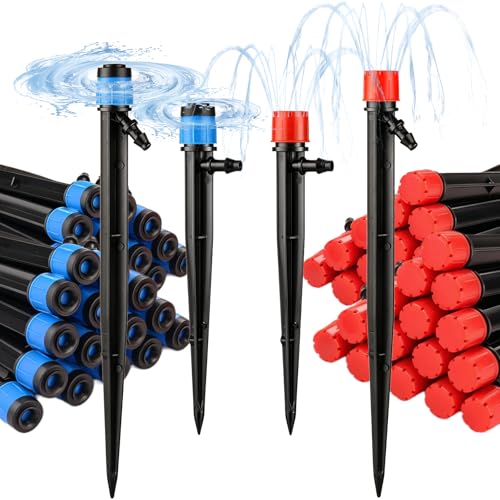 Drip Irrigation Emitter, Adjustable Water Flow Irrigation Spary Dripper
