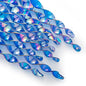OFFO Large Bird Scarer Rods, 15.7 in (30 PCS) Reflective Bird Device Outdoor Bird Scarer to Keep Pigeon and Woodpecker Away from Garden or Yard, Blue - color: Blue