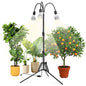 SANSI 90W Full Spectrum LED Tripod Grow Light 5000K 660nm Replaceable Bulbs