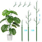 Telescoping Monstera Support Stakes, Detachable Plant Sticks 2 Pack - size: 2PACK-43.3in