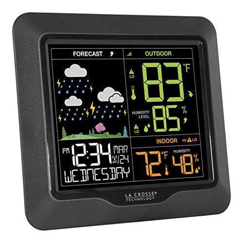 La Crosse Technology S85814 Wireless Color Forecast Station with Barometric Pressure