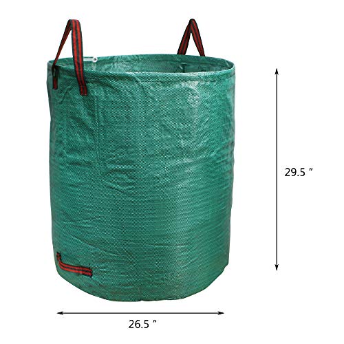 72 Gallon Garden Waste Bags 5 Pack Heavy Duty - size: 5 Count (Pack of 1)