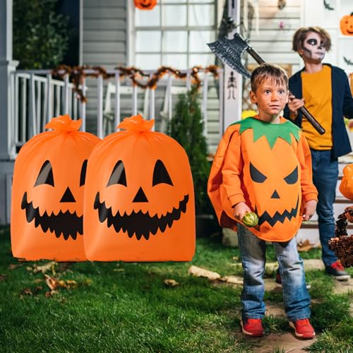 Halloween Leaf Lawn Bags 9 Pcs