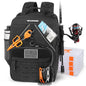 KastKing KarryAll Fishing Backpack with Rod Holder 4 Tackle Boxes, 40/26L - color: Medium (26 L) - Black