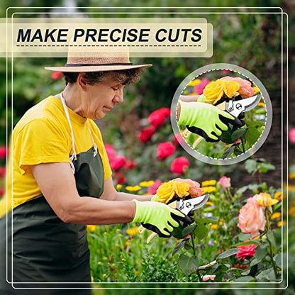 Chumia 30 Pack Garden Shears Flower Clippers for Plant Cutting, Beige - color: Beige