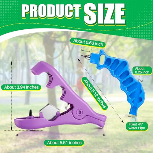 Feekoon Drip Irrigation Tubing Cutter Hole Punch Tools