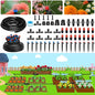 Drip Irrigation Kit for Garden, Quick-Connect Plant Watering System 230FT - size: 230FT