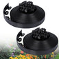 2 Inch x 100ft Landscape Edging Border with 150 Stakes, No Dig Flexible Plastic Garden Edging Border Kit, Tool-Free Installation Landscaping Edging for Paver, Mulch, Yard, Flower Bed