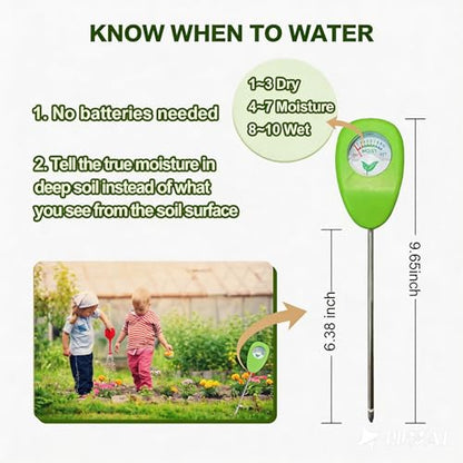 50FT Garden Hose, Non-Expanding Lightweight Leak-Proof Hose