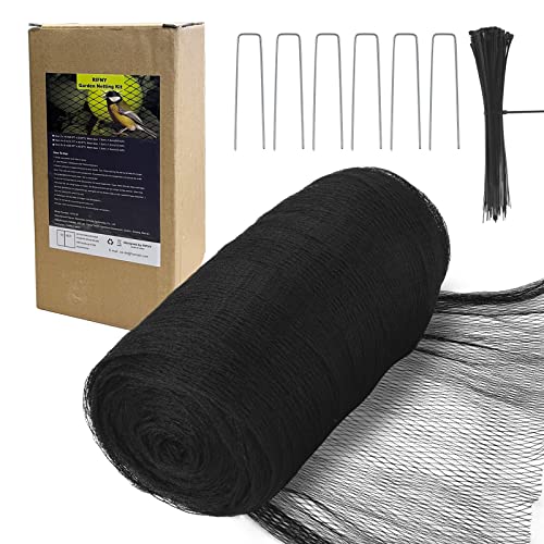Bird Netting for Garden Protection, Anti Bird Mesh Garden Netting - size: 6.5FT x 32.5 FT