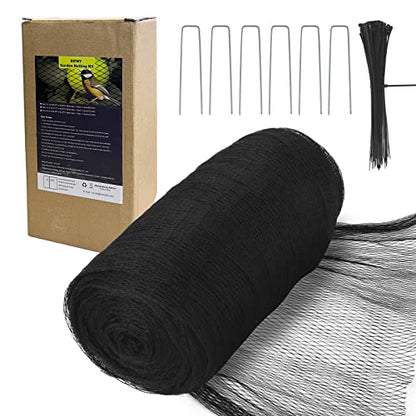 Bird Netting for Garden Protection, Anti Bird Mesh Garden Netting - size: 6.5FT x 32.5 FT