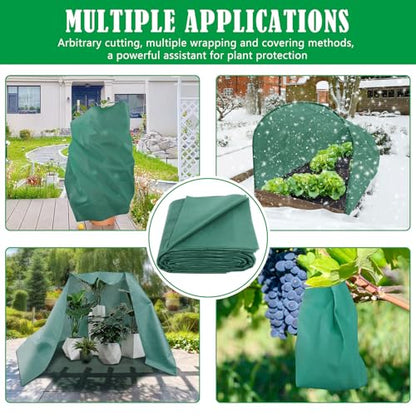 10X33 Ft Plant Covers Freeze Protection, 1.08oz/Yd² Frost Cloths Blanket - size: 1.08oz-10x33FT