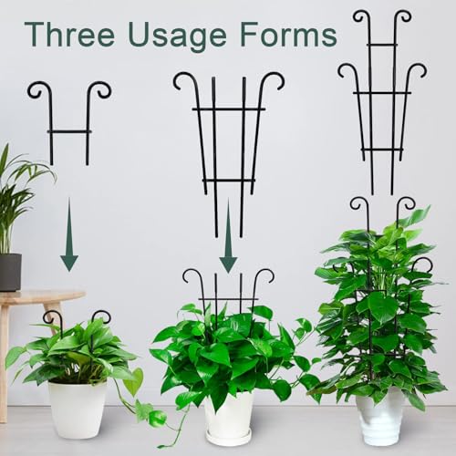 Coomin Plant Trellis for Potted Plants with Ties, 23in 2p - size: 23in(H)/2p standard