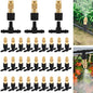 40Pcs Three-Way Atomizing Nozzle Micro Spray Drip Irrigation Mister Emitter - color: 40pcs