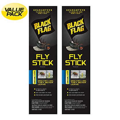 Black Flag Fly Stick, (Pack of 6) - size: 6 Pack