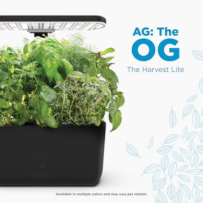 AeroGarden Harvest Lite, Black - color: Black, style: Harvest Lite