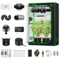 VIVOSUN 2x4 Smart PRO Grow Tent Kit with 2-in-1 Tunable 200W Spectrum LED - size: Plus 48"x24"x72"
