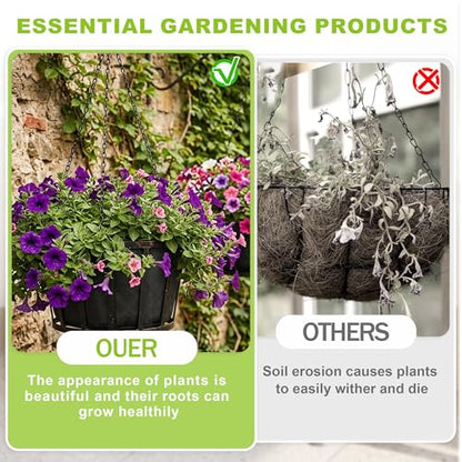 3PCS 64" X 114" Raised Garden Bed Liner, Planter Box Liner with Glove