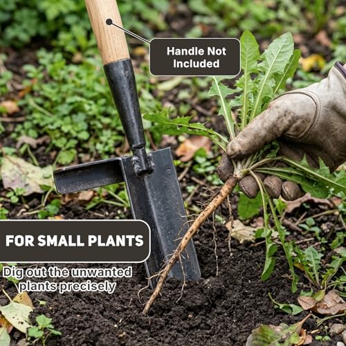 Gardening Step Shovel Heavy Duty, Thickened Steel Foot Operated Garden Tool