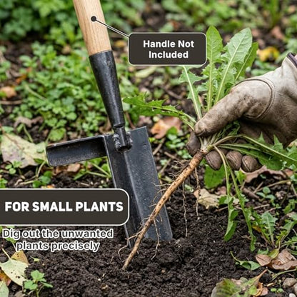 Gardening Step Shovel Heavy Duty, Thickened Steel Foot Operated Garden Tool