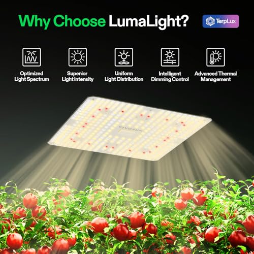 VIVOSUN LumaLight 150W LED Grow Light, Full Spectrum Plant Light - size: 3x3