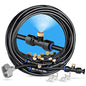 homenote Misting Cooling System, 59FT(18M) Pre-Assembled Mister Kit - size: 59FT / 18M