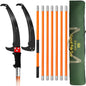 Manual Pole Saw, 27 Ft Tree Pruner