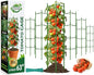 Halatool 6 Pack Tomato Cages for Garden, Up to 63 inch(5.2FT) - color: 6 Pack, size: 63 Inches
