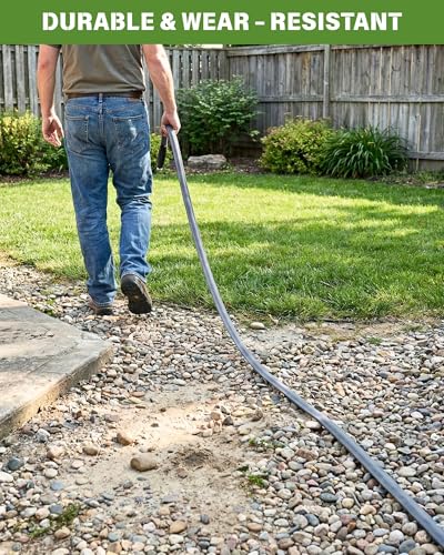 Garden Watering Hose 100 FT, Flexible & Lightweight Water Hose, 5/8 Inch - size: 100 FT