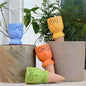 4 PCS Terracotta Watering Spikes, Self Plant Watering Globes