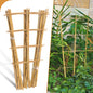 10 Pack 2ft Bamboo Trellis for Climbing Plants, Fan-Shaped Garden Support - size: 2 FT