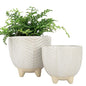 LA JOLIE MUSE Ceramic Plant Pots, Flower Pots for Indoor Plants, Set of 2