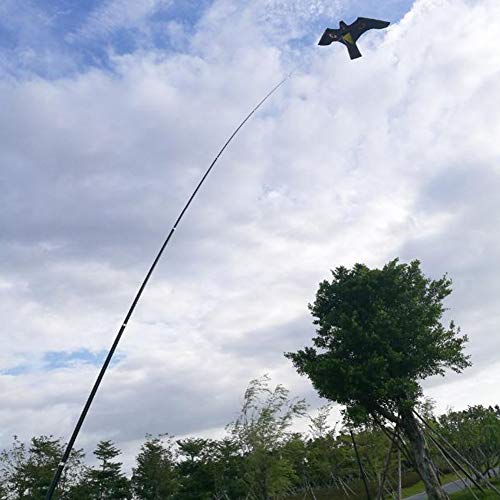 Birds Scarer Hawk Flying Kite Simulated Hawk Flash Reflective Device Professional Pigeon Scarer for Outdoor Home Garden Farm
