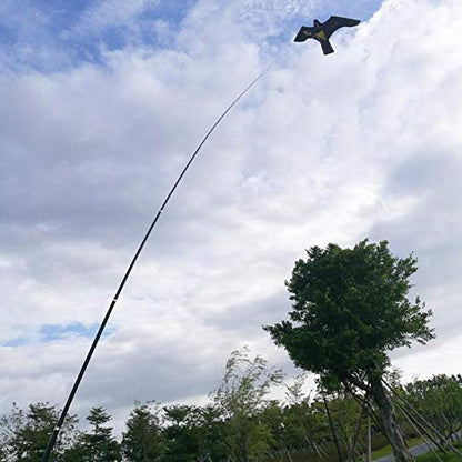 Birds Scarer Hawk Flying Kite Simulated Hawk Flash Reflective Device Professional Pigeon Scarer for Outdoor Home Garden Farm