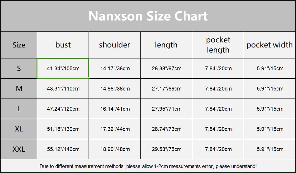 Nanxson Cobbler Aprons for Women with Pockets Smock Apron with Buttons - color: Black, size: XX-Large