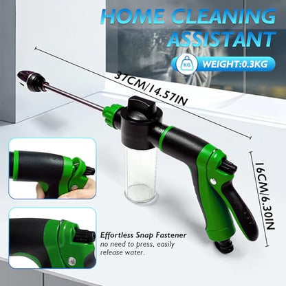 Hose Hawk Pro Pressure Washer,with Foam Pot,3 Spray Modes(Green)