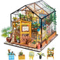 Rolife Greenhouse DIY Miniature Dollhouse Kit Creative Gift for Adults