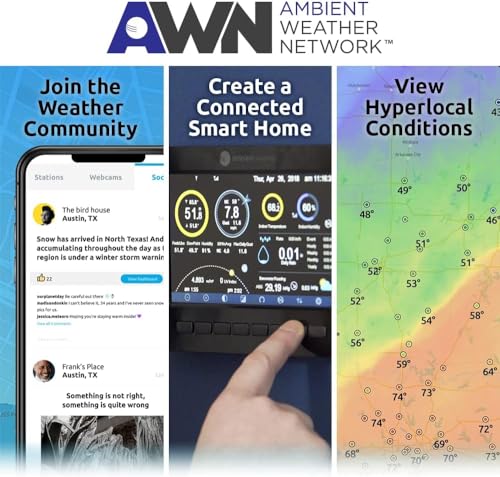 Ambient Weather WS-2902 Wi-Fi Smart Weather Station - style: WS-2902-ARRAY+2902C