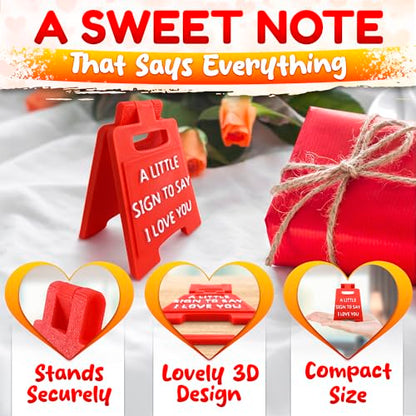 A Little Sign to Say I Love You, 3D Design, Card & Envelope Included - color: Mini Love Sign