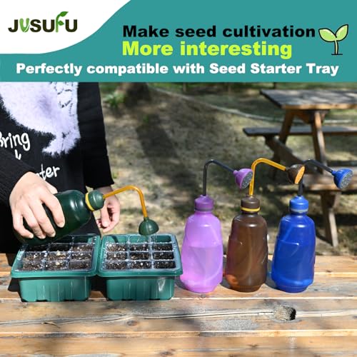 Watering Can for Seedlings,0.45L (Green) - color: Green