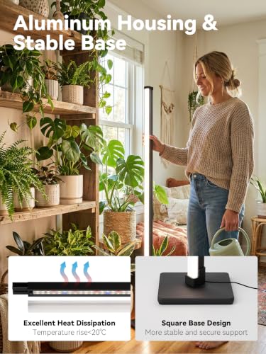 GLOWRIUM Vertical Grow Light for Indoor Plants, 60in LED Standing Lamp - size: 60 IN