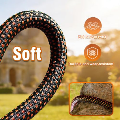 Garden Hose 25FT, Ultra Lightweight with 10-Function Nozzle