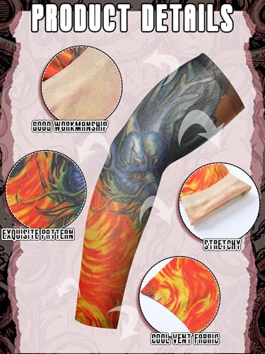 Boao 24 Pcs Cooling Arm Sleeves for Men Sun Protection - size: Small, style: Fashion