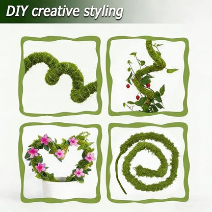 47.24 Inch Moss Pole, Bendable Moss Pole Plant Support, Tall Moss Poles for Climbing Plants Indoor DIY, Coco Coir Plant Pole Moss Plant Stick Support Stake Kit for Potted Plants, Pothos, Philodendron