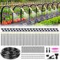 Drip Irrigation System 100FT, Automatic Watering Kit with Nozzles - size: 100FT without Timer