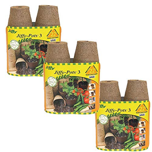 Jiffy Pots 3" Round 22 Bonus Pack (3 Pack)3