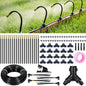 100FT 360° Adjustable Drip Irrigation System - size: 100 FT