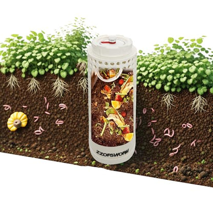 In-Ground Worm Compost Bin - size: One Small