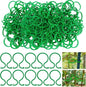 Hysagtek 100 Pcs Plant Clips for Climbing Plants Garden Clips Plant Support Clips for Tomato Gardening Clips Vegetable Clips for Support for Securing Plants - size: 100 Pcs